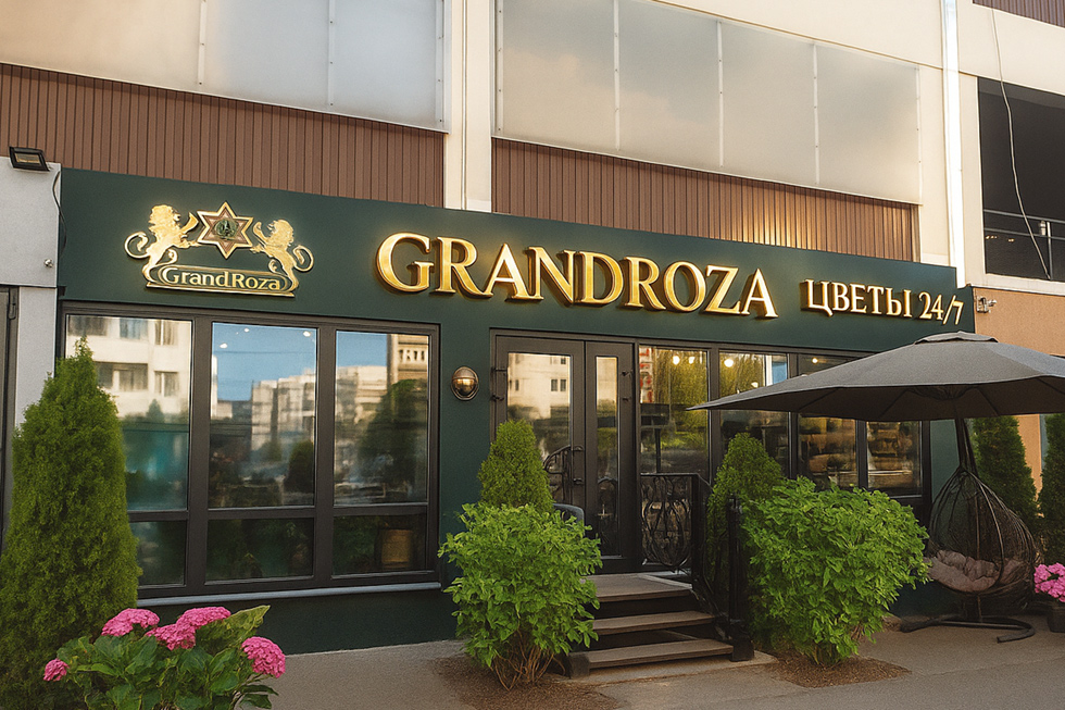 GRANDROZA: как золотые буквы делают бренд узнаваемым