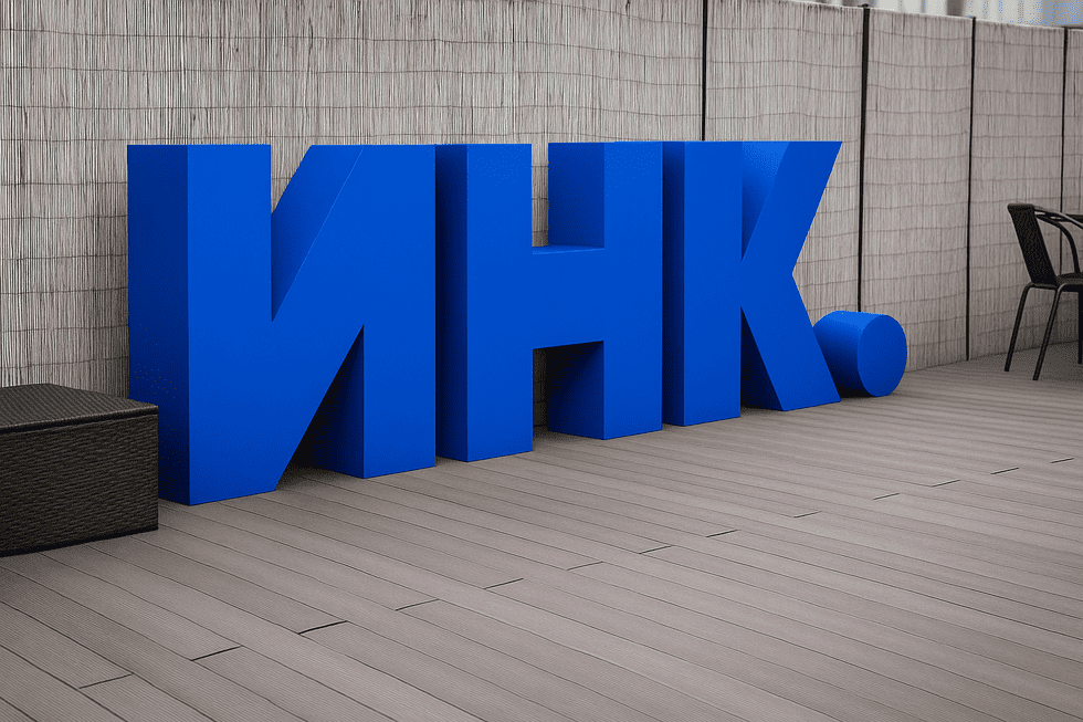 Когда буквы становятся архитектурой