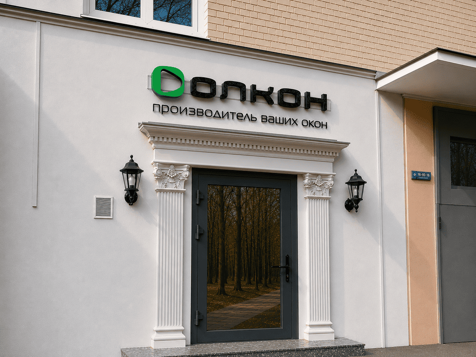 Вывеска для офиса продаж: как оформить входную группу — объёмные буквы, навигация и архитектурный стиль