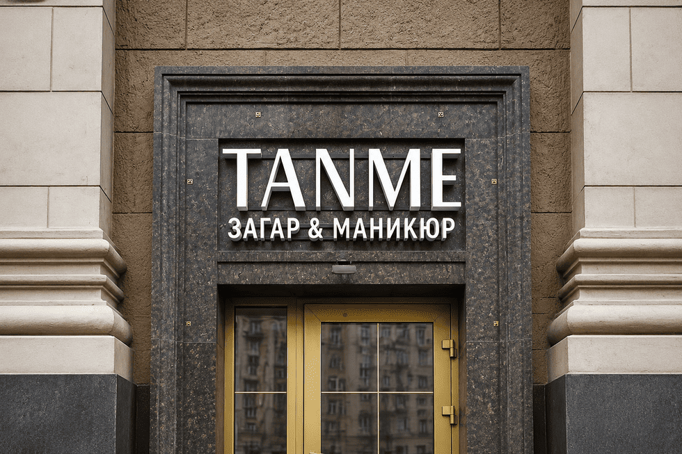 Вывеска для салона загара и маникюра: как работает короткое и понятное название с расшифровкой услуг