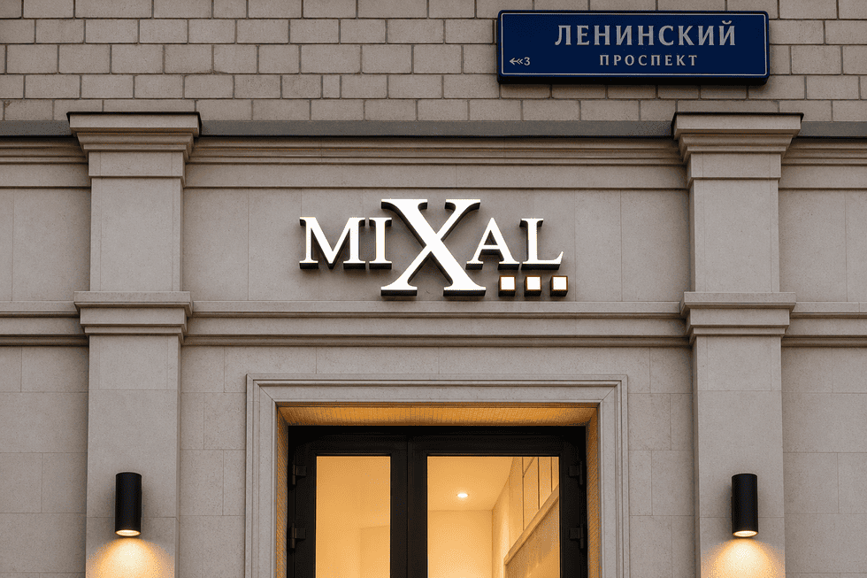 Объёмные буквы над входом: как оформить вывеску на фасаде с классической архитектурой