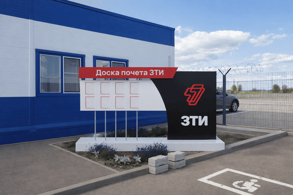 Современная доска почета